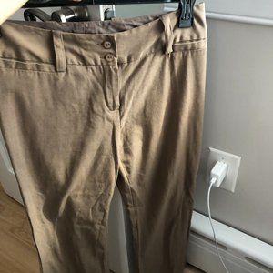 Women's Beige Dress Pants